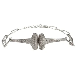 Pavé Studio Link Bracelet