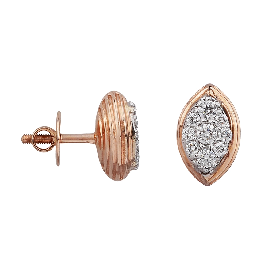 Navette Cluster Studs
