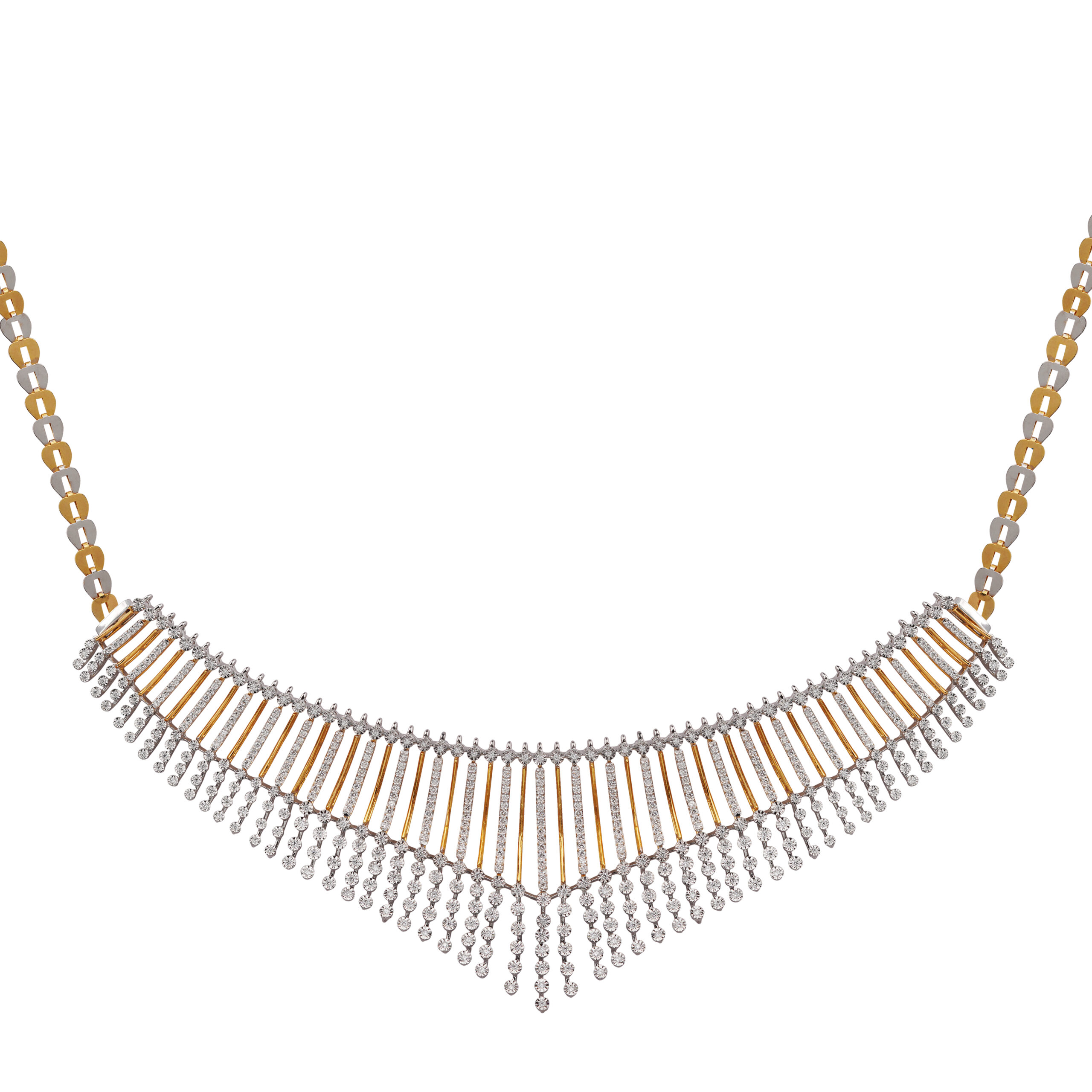 Randian Fringe Diamond Necklace