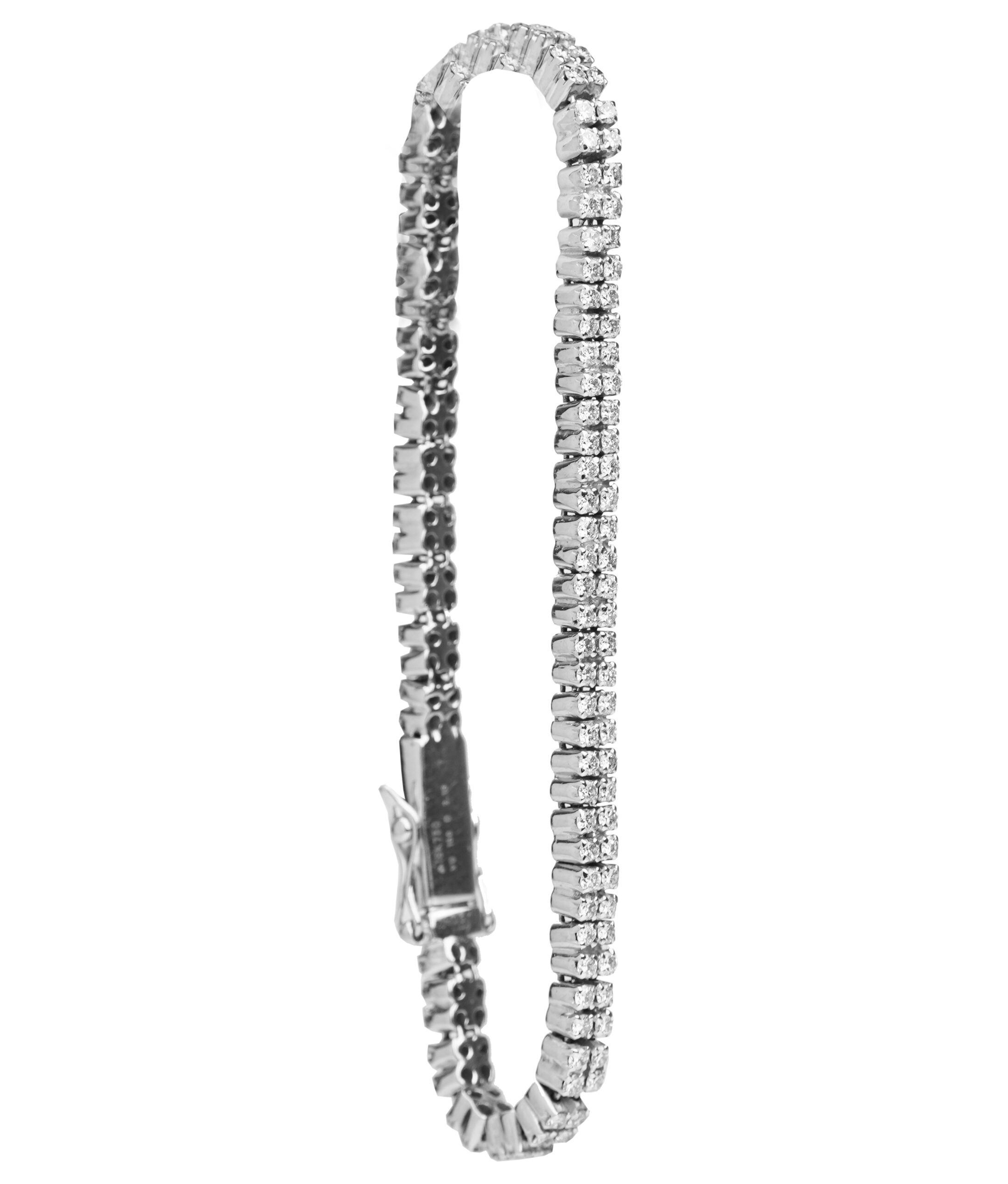 Double Line Tennis Bracelet