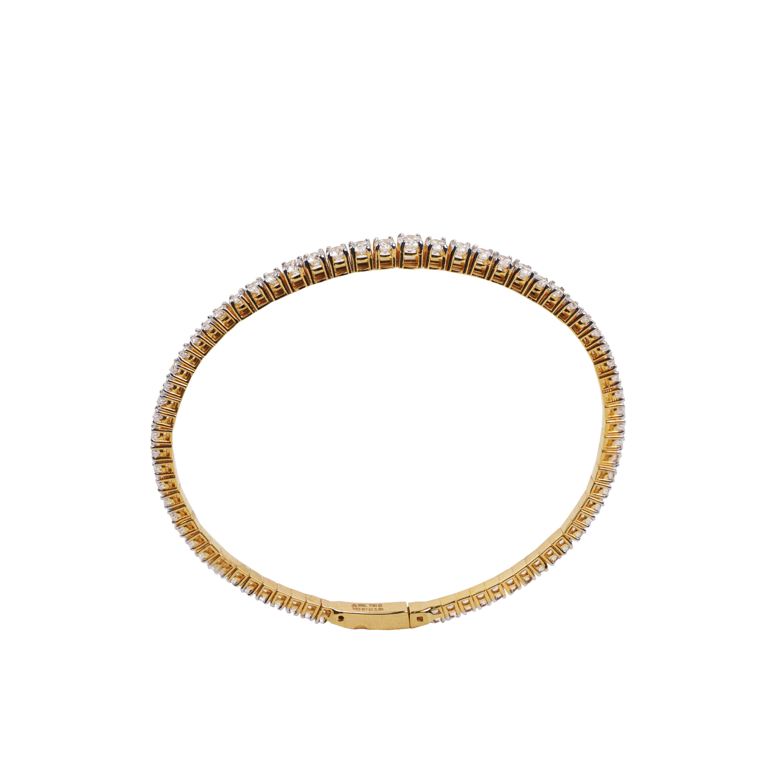 Graduated Tennis Bracelet