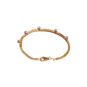 Golden Weave Bracelet