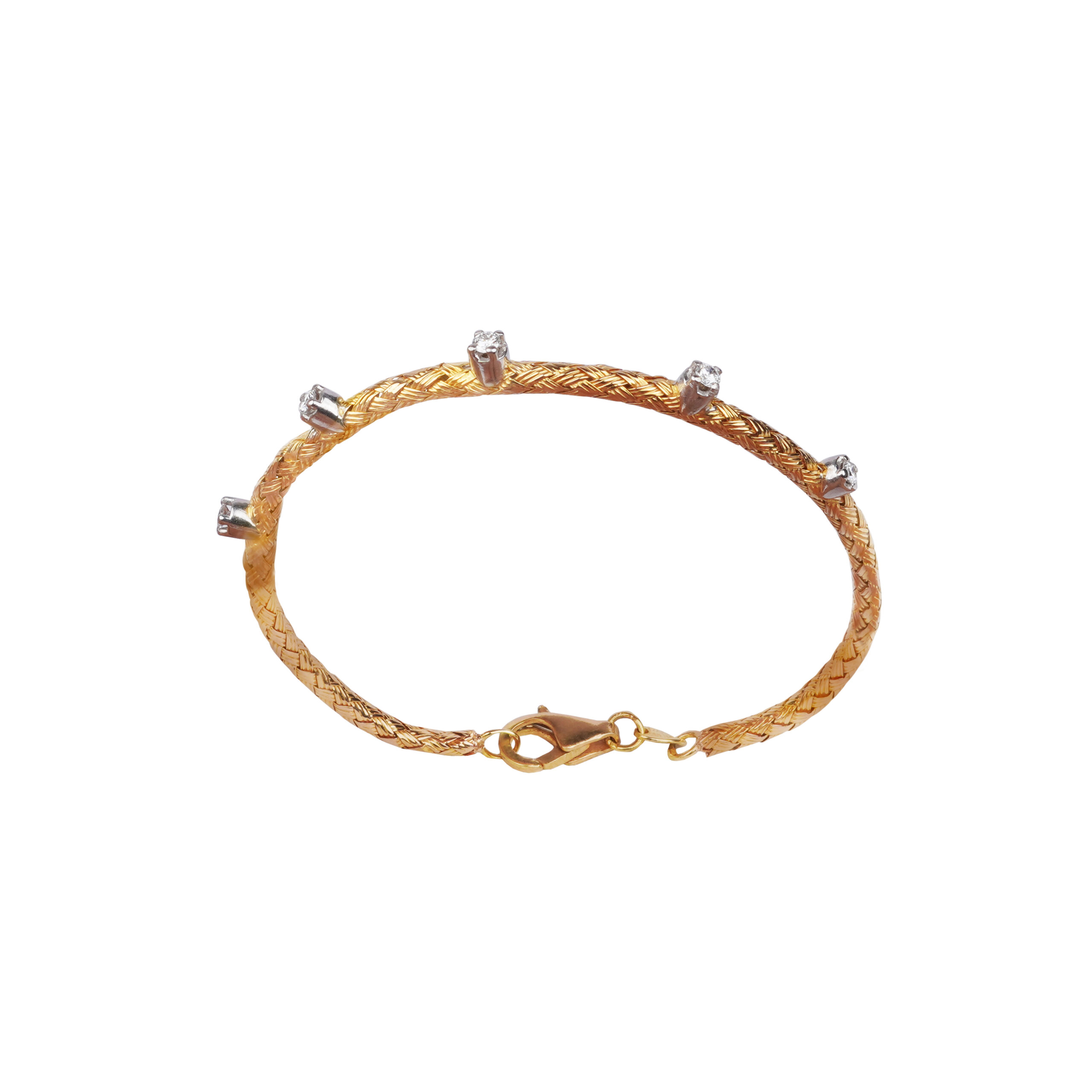 Golden Weave Bracelet