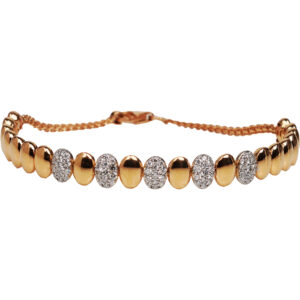 Crescent Pavé Bracelet