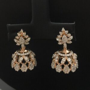 Grace Petal Jhumka Earrings