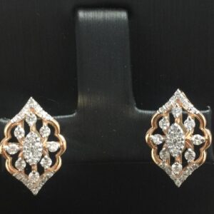 Marquise Motif Diamond Studs