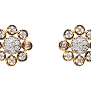 Radiant Petal Diamond Studs
