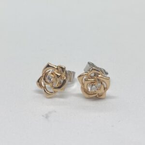 Mini Rosette Studs