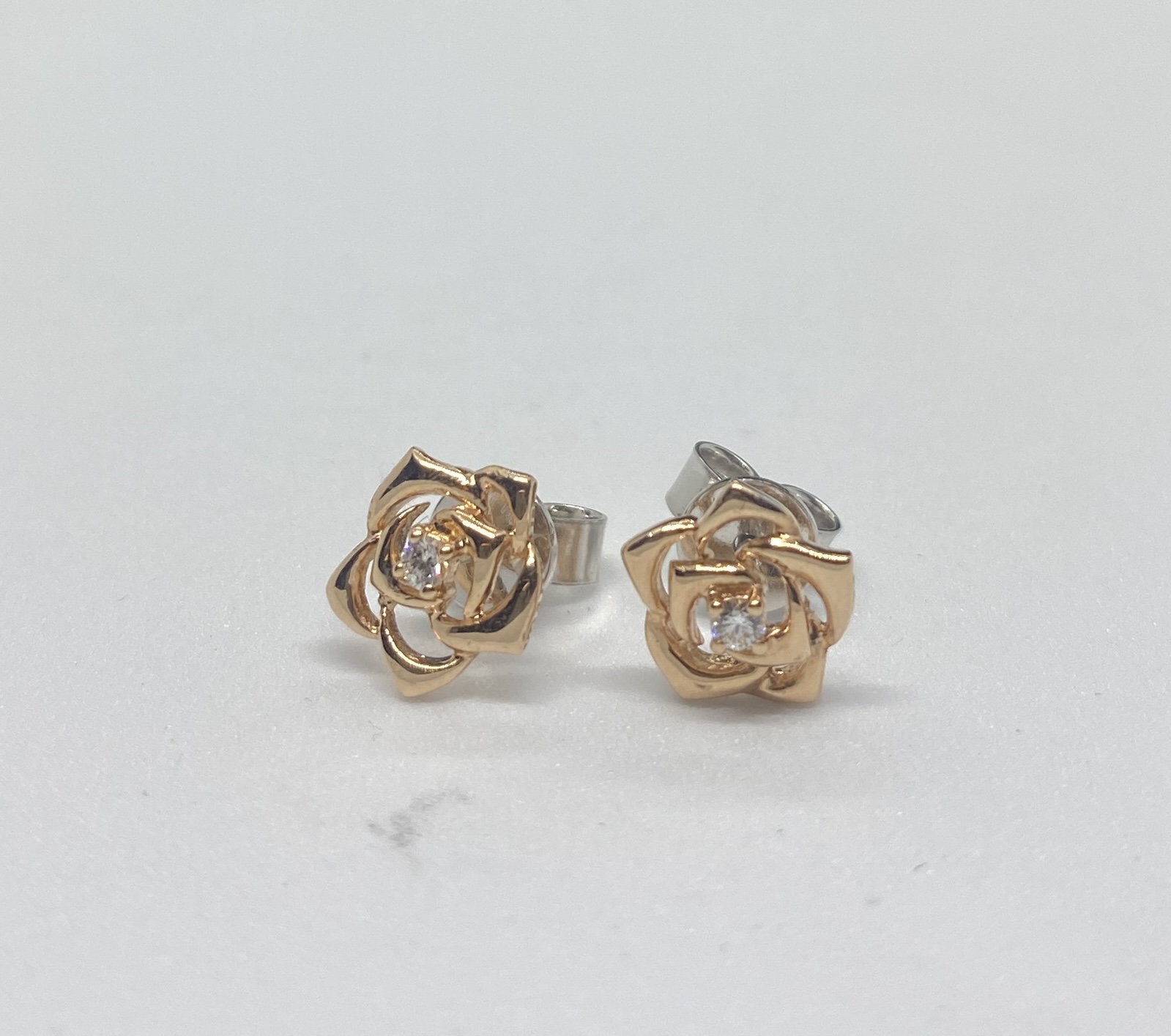 Mini Rosette Studs