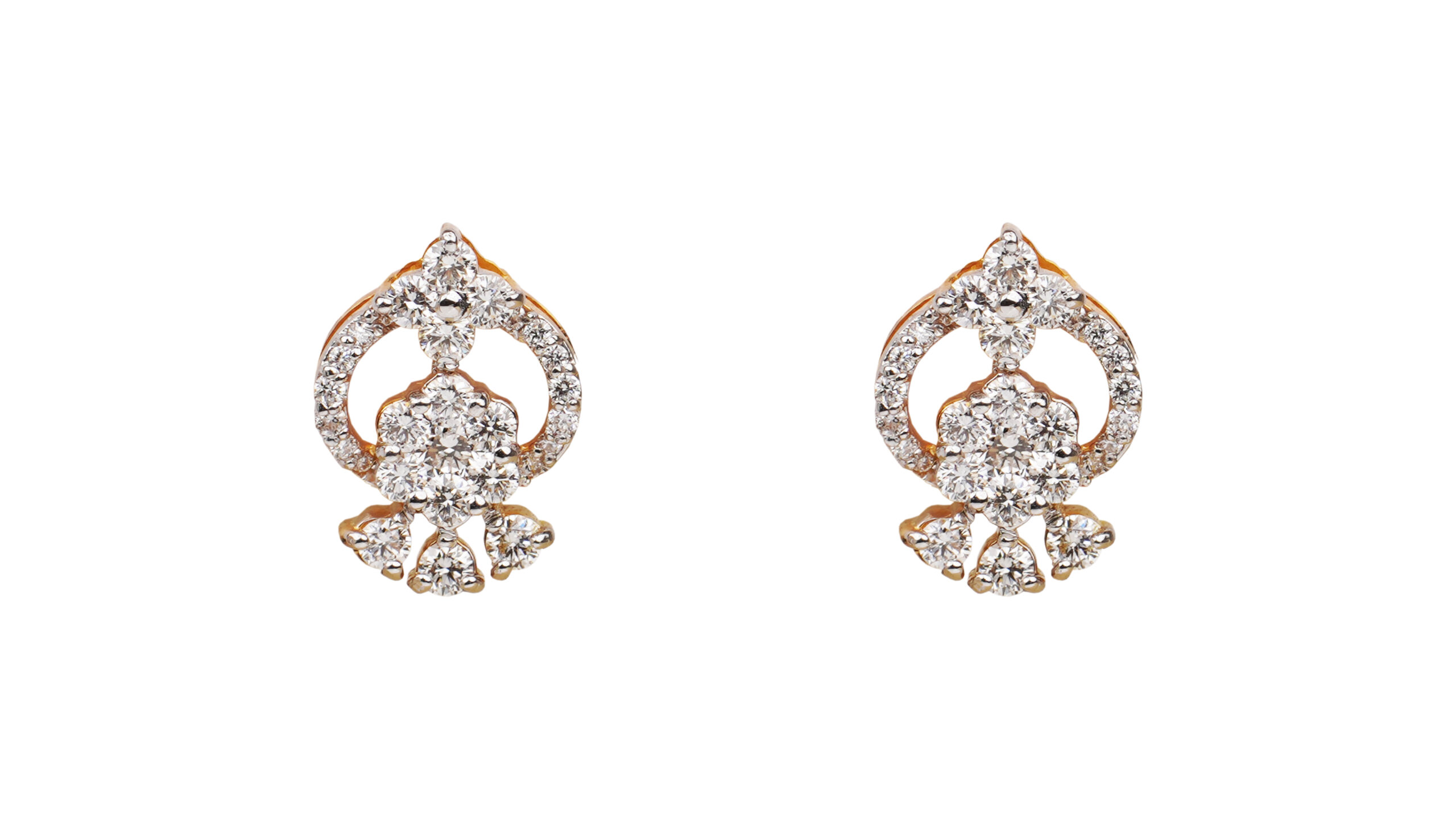 Isla Diamond Motif Studs