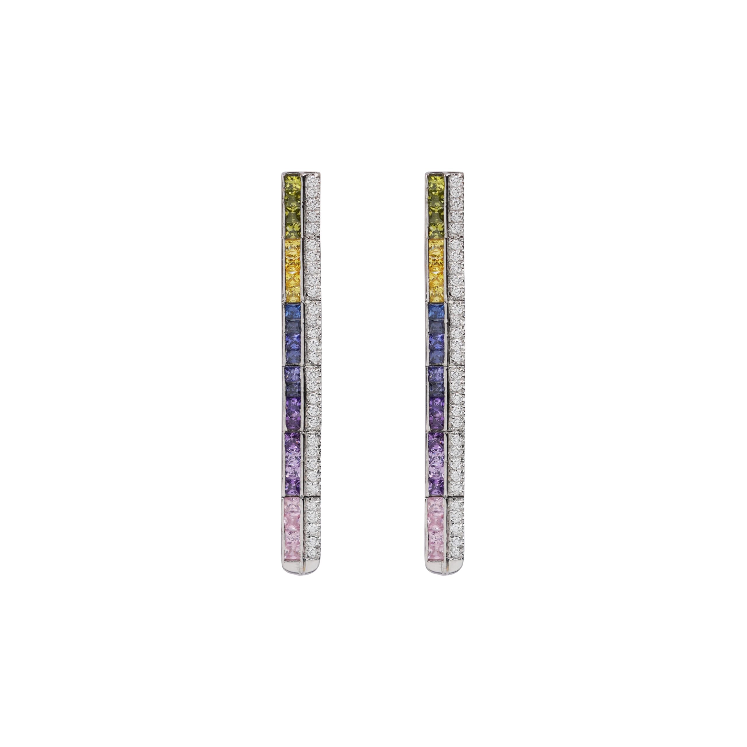 Sunset Soirée Chandelier Earrings