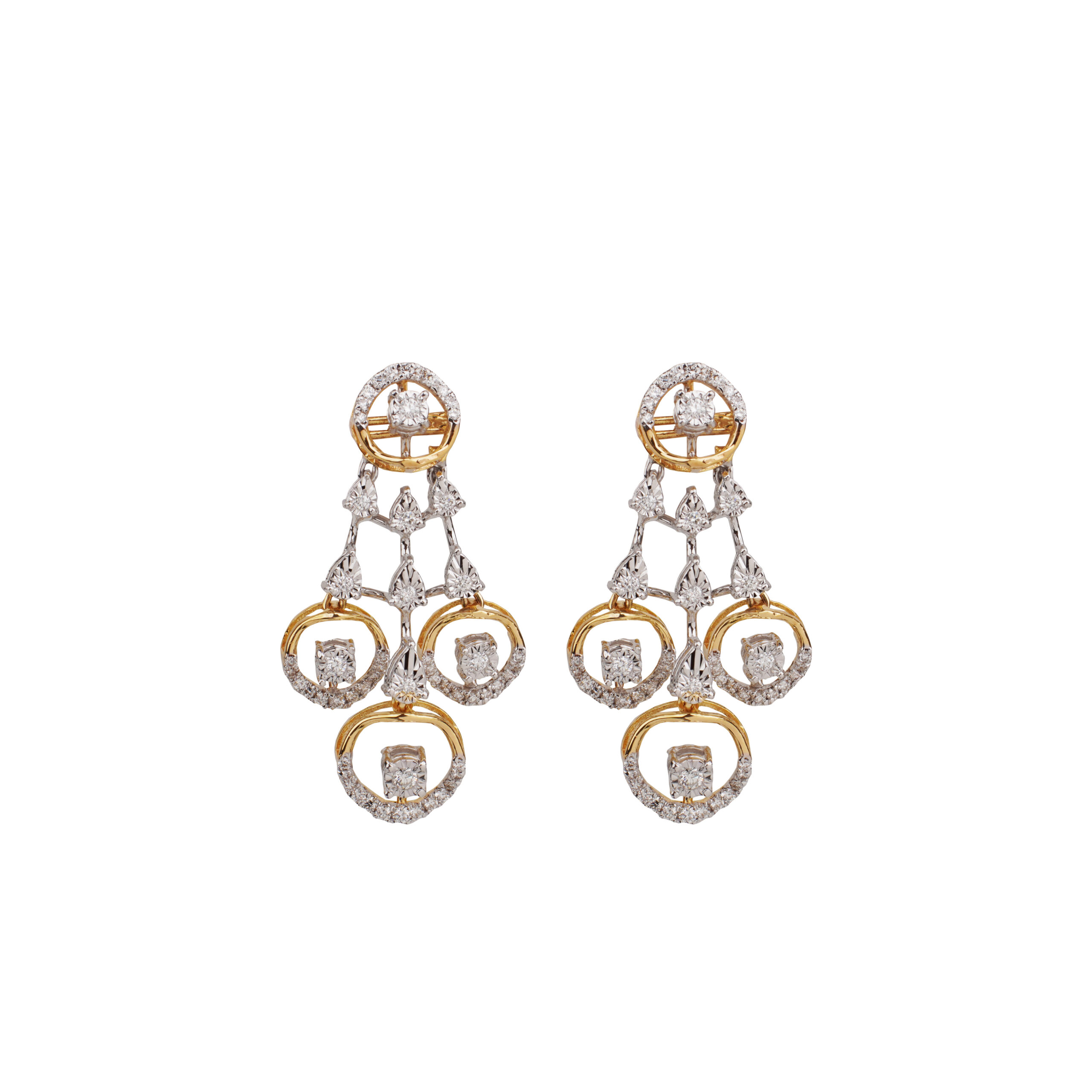 Lyrion Halo Drop Earrings