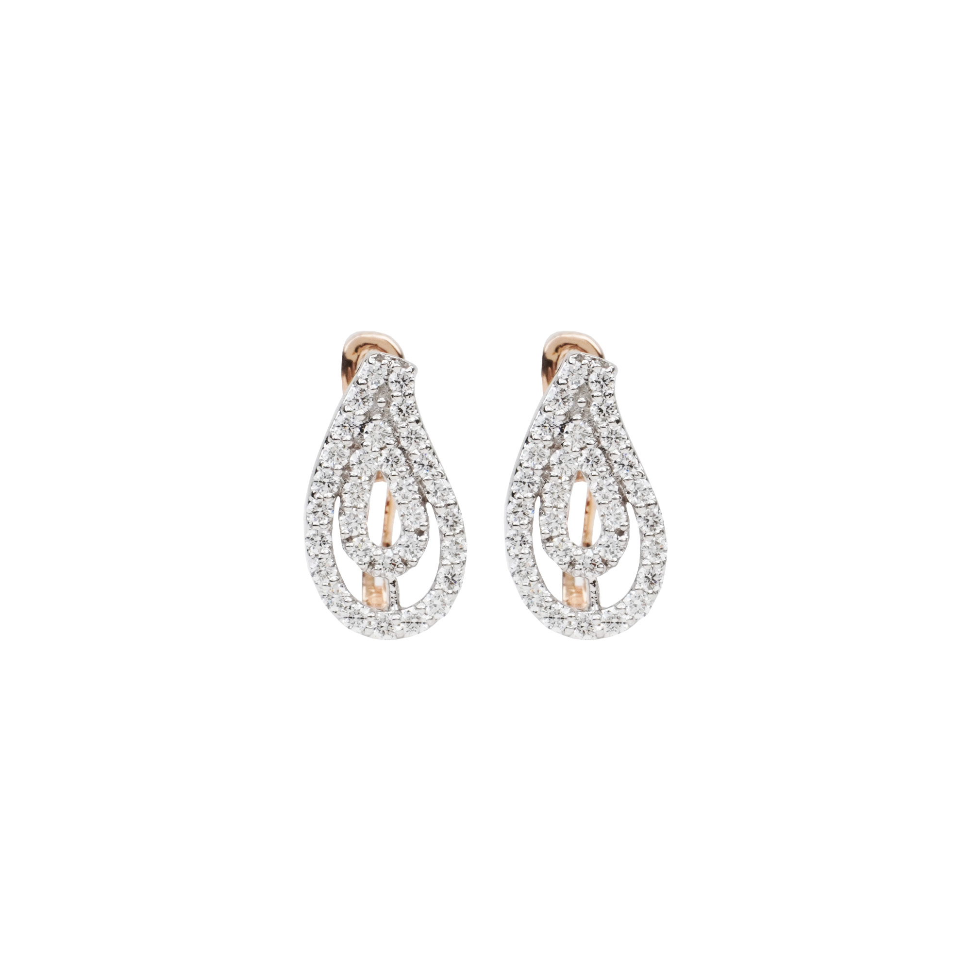 Eternal Loop Diamond Earrings
