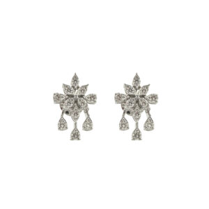 Celeste Diamond Drape Earrings