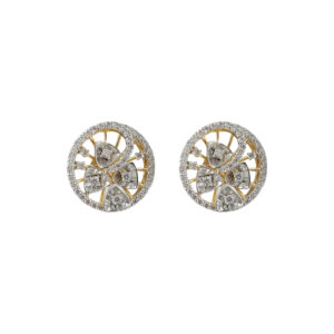 Medalion Flora Studs