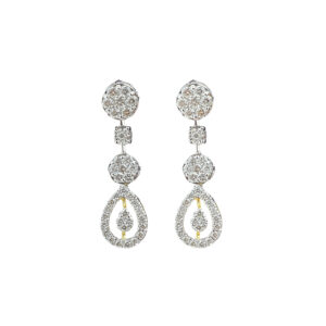Seraphine Teardrop Diamond Earrings