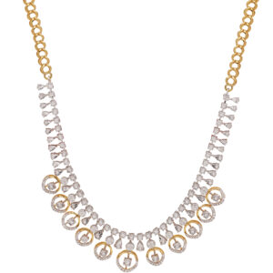 Lyrion Halo Drop Necklace