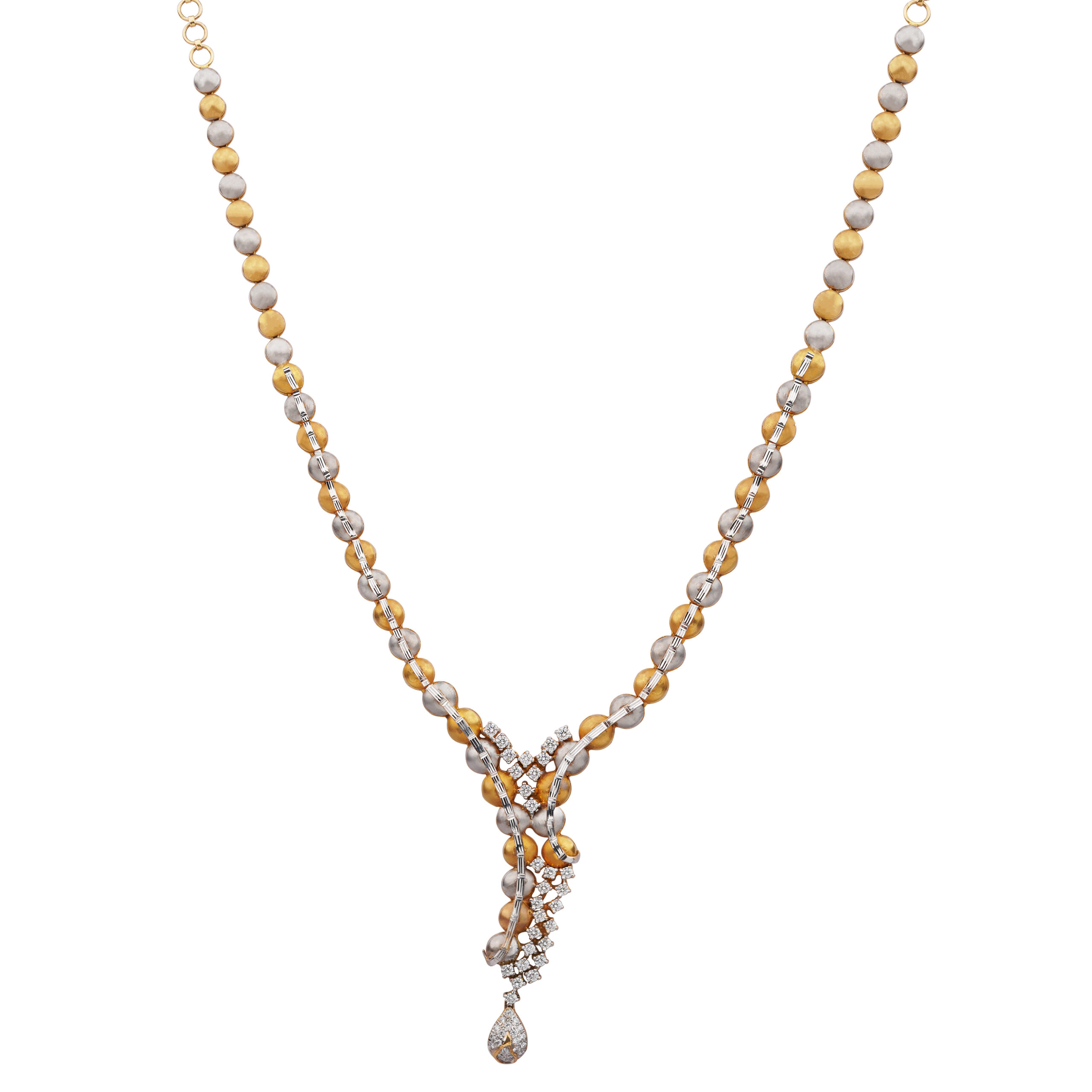 Golden Oasis Y Necklace