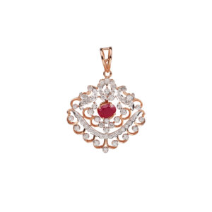 Baroque Scroll Pendant