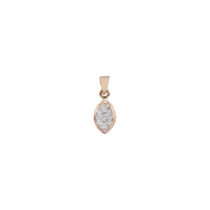 Navette Cluster Pendant
