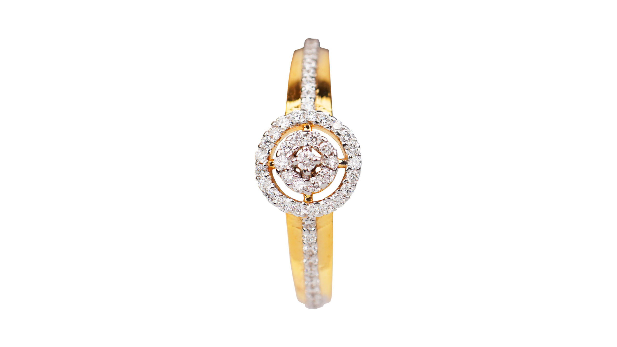 Double Halo Ring