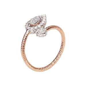 Twin Petal Ring