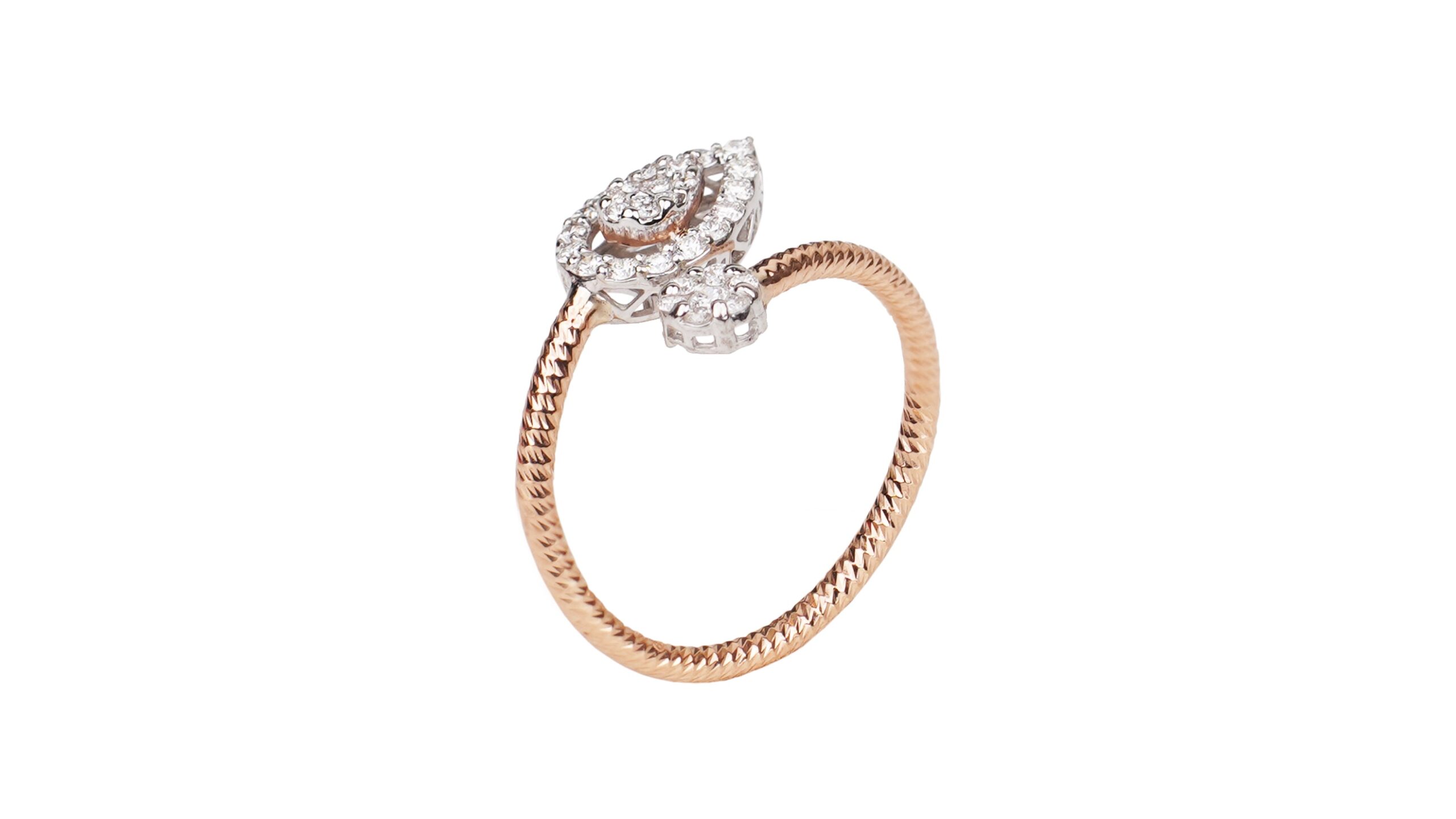 Twin Petal Ring