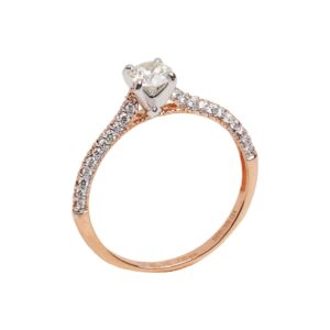 Cathedral Solitaire Ring