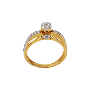 Golden Pulse Ring