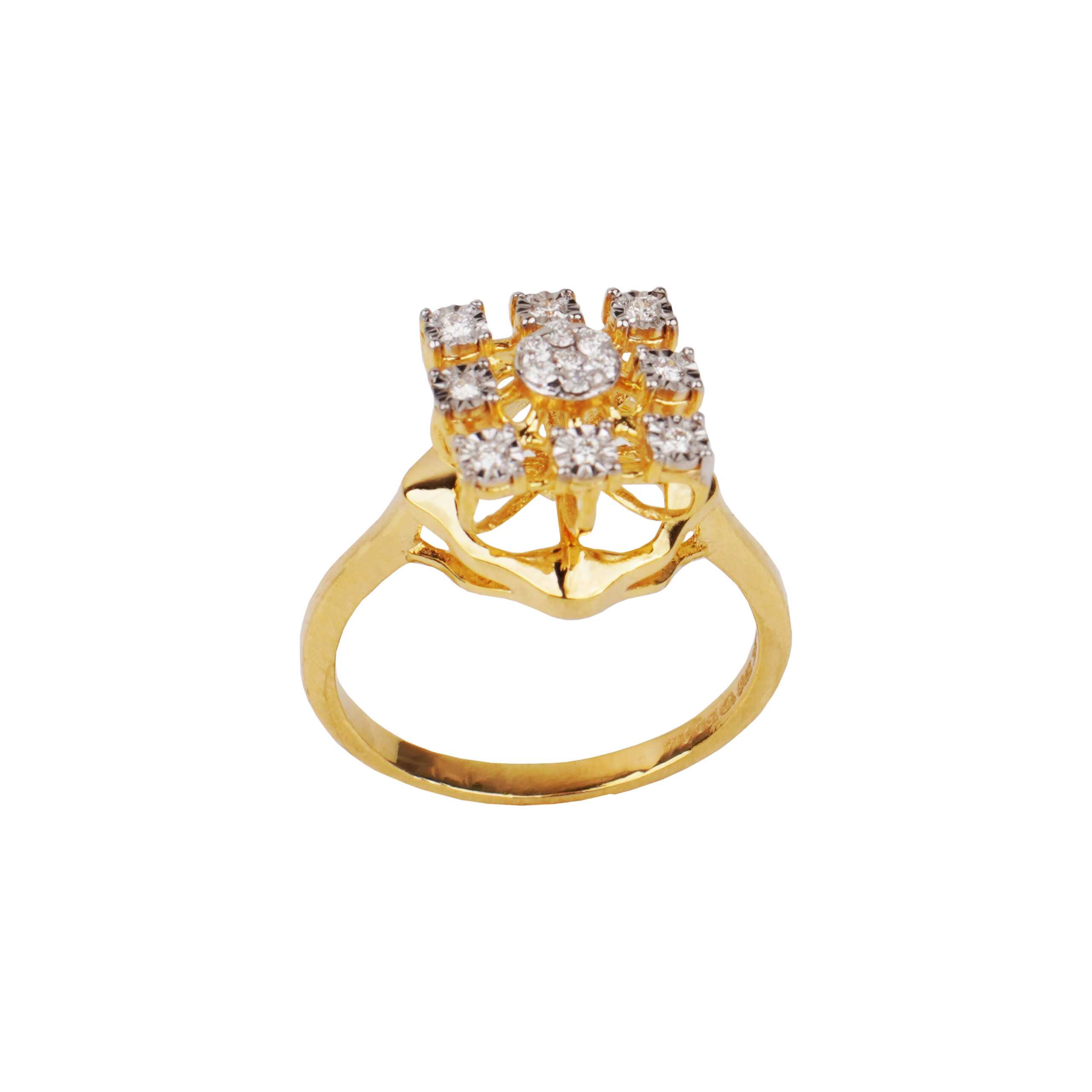 Modern Mosaic Ring