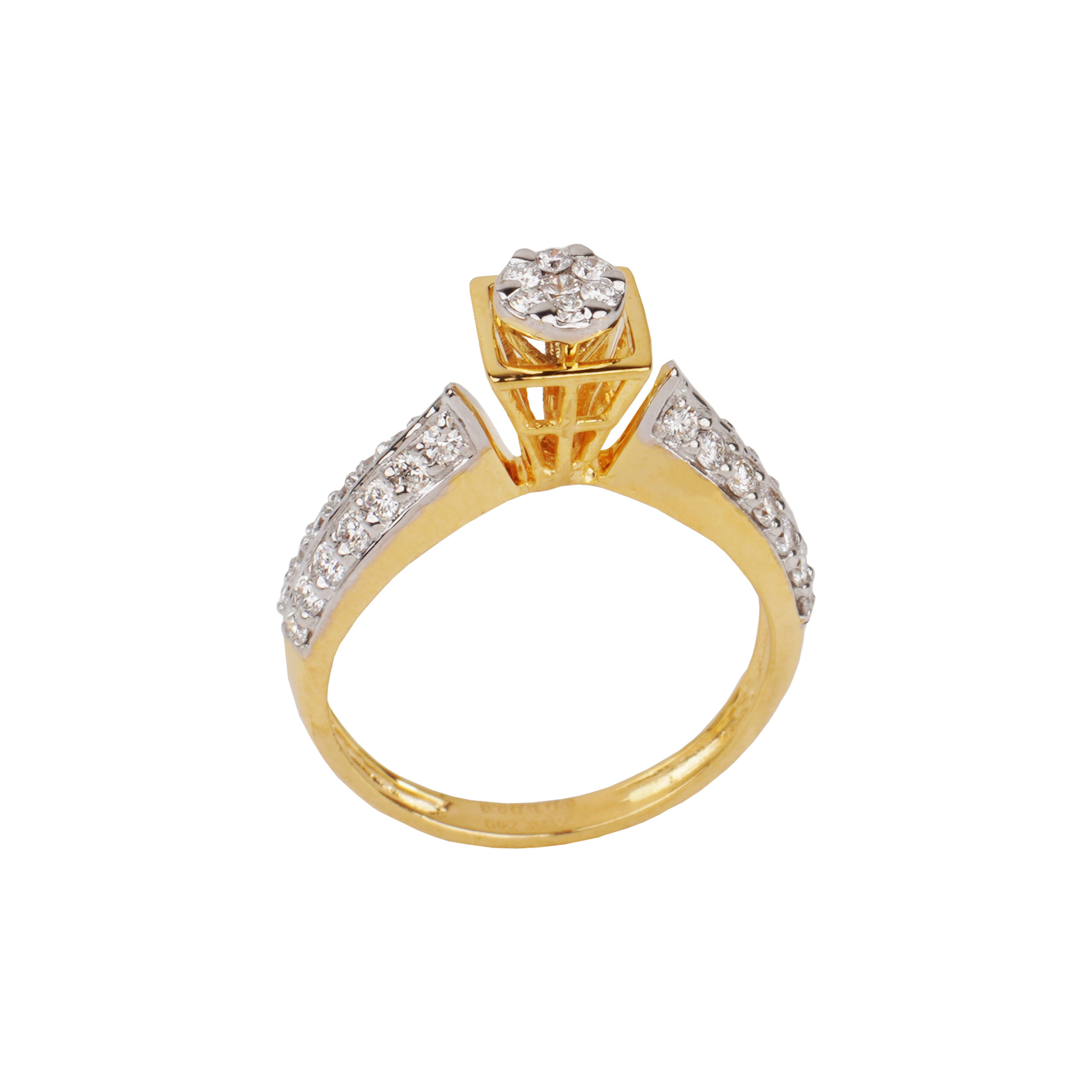 Pyramid Spark Ring