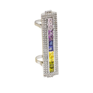 Sunset Soirée Cocktail Ring