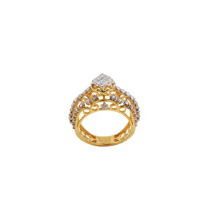 Diamond Crest Ring
