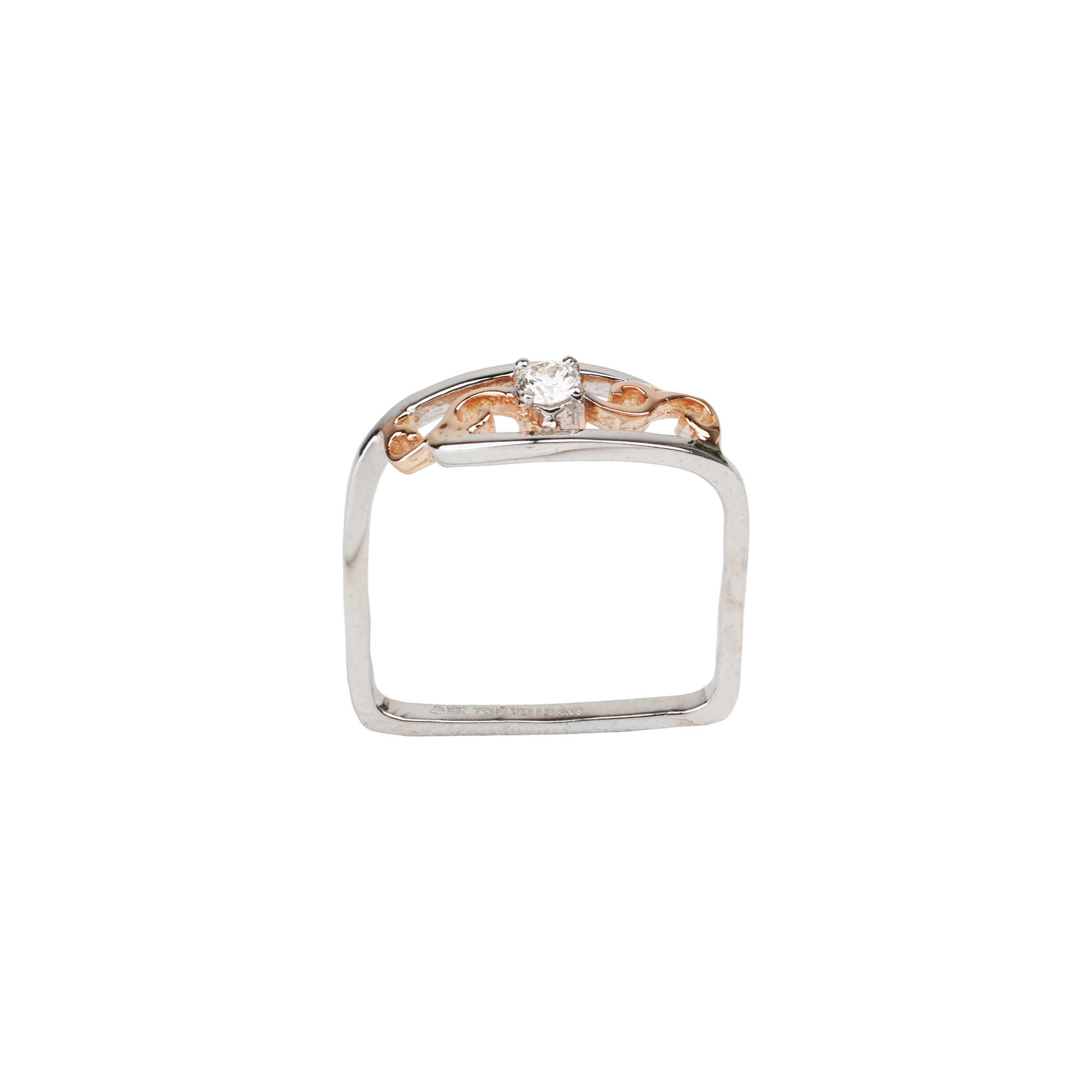 Square Horizon Ring
