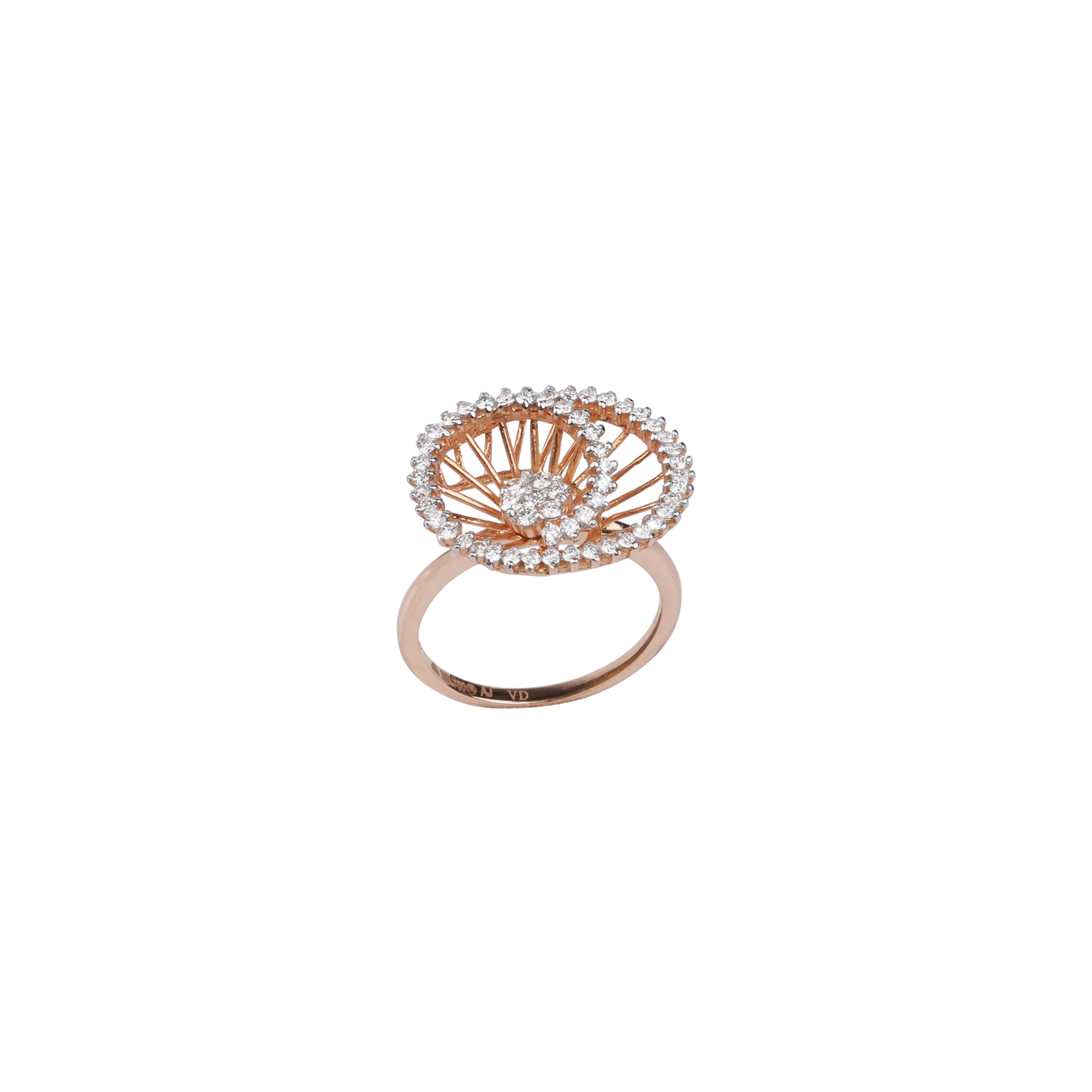 Wildflower Halo Ring